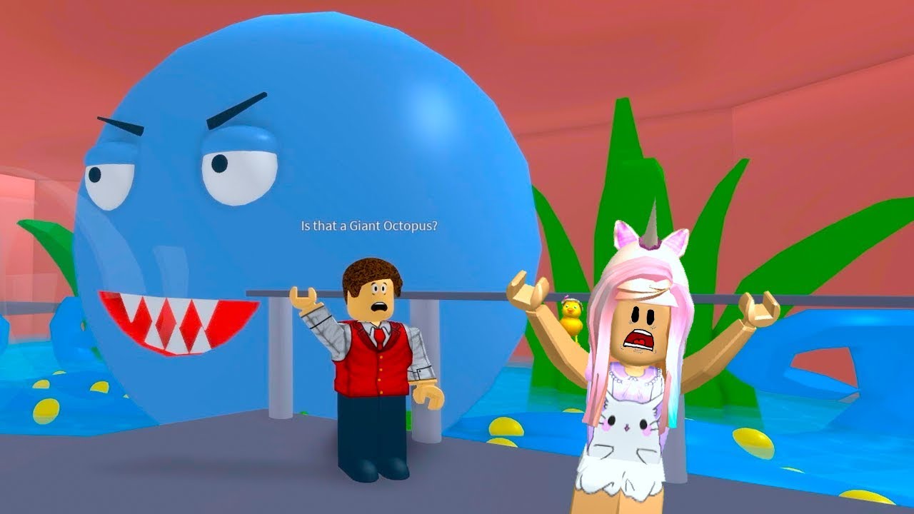 Roblox Escape The Aquarium Obby Youtube - kawaii kunicorn roblox escape