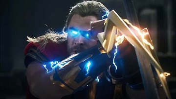 Thor VS Zeus - Omnipotence City Fight Scene in hindi - Thor: Love And Thunder (2022)