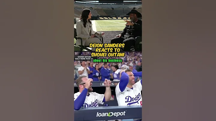 Deion Sanders reacts to Shohei Ohtani!
