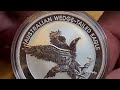 Perth Mint Wedge Tailed Eagle, 2023 1oz Silver Coin.