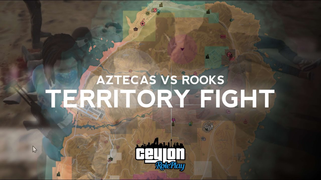 CEYLON RP AZTECAS 💙 VS THE ROOKS 🖤 GANG TERRITORY FIGHT NO HATE 🖤 - YouTube