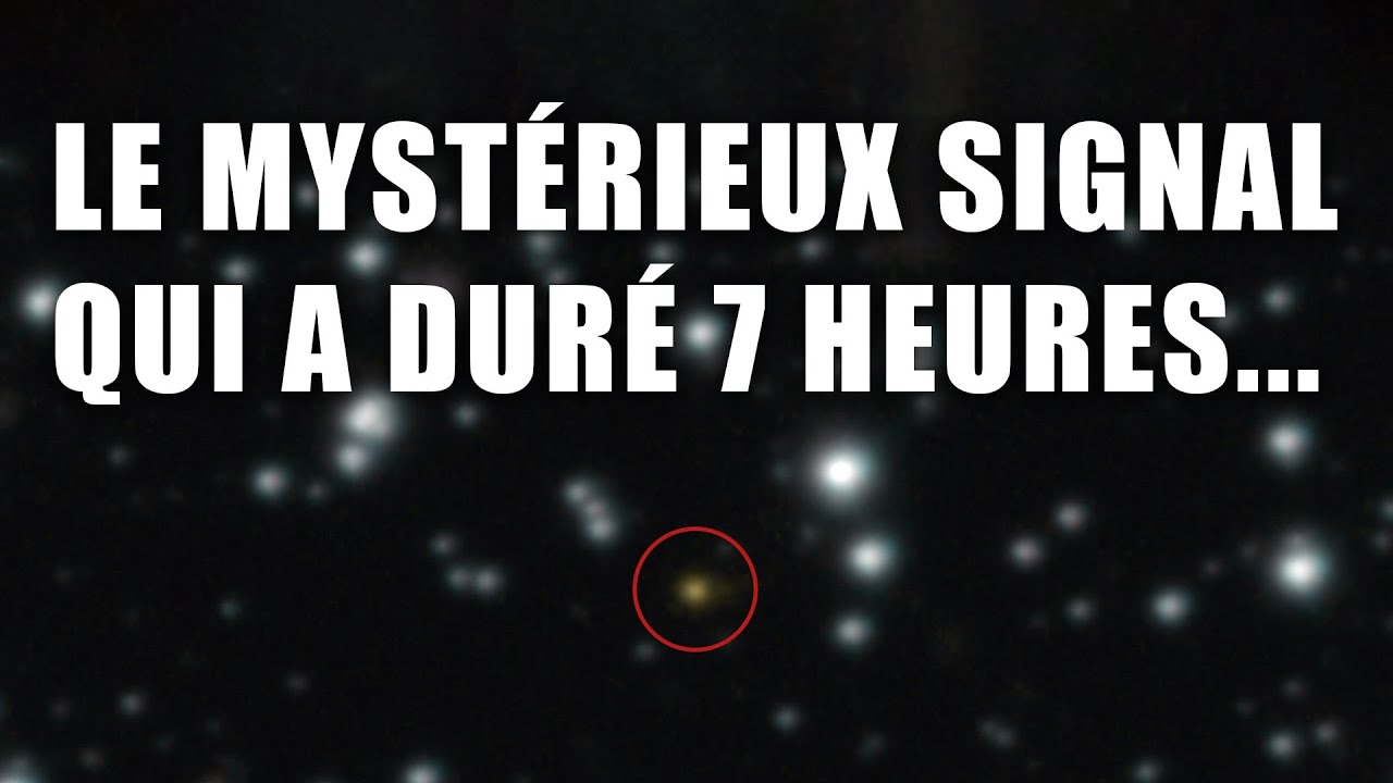 Un SIGNAL a duré 7H dans l'espace et laisse tout le monde perplexe !