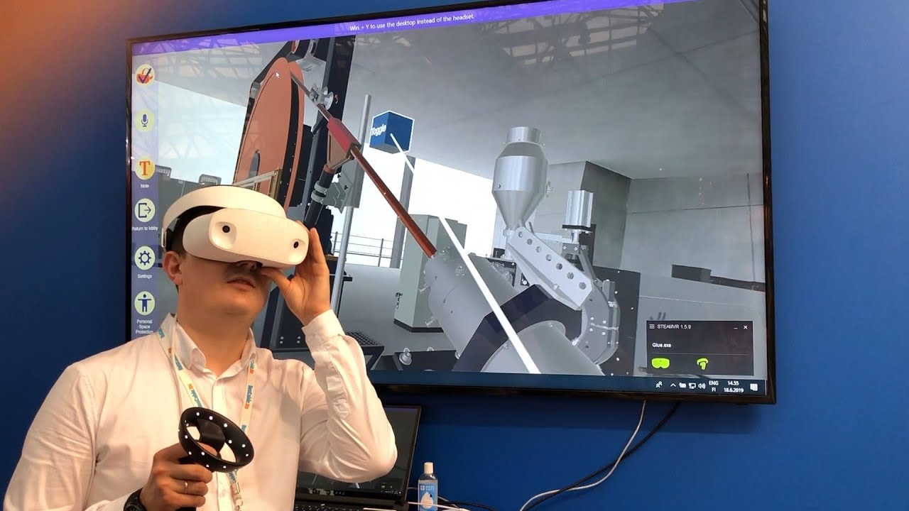 3D-портал в цех Maillefer