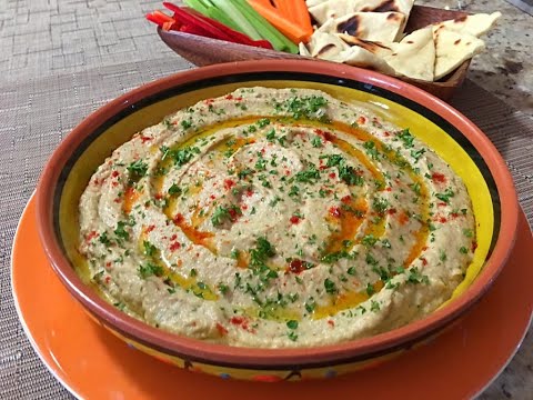 Easy Baba Ghanoush Recipe - Healthy and Incredibly Delicious Dip! - Episode #257