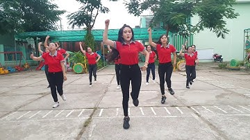 Bài dự thi sáng tạo video clip bài tập thể dục giữa giờ - Mẫu Giáo Phú Mỹ.