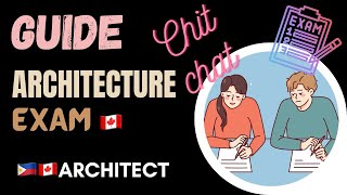 ExAC Exam Architect License Canada: Experience and Guide. #buhaycanada