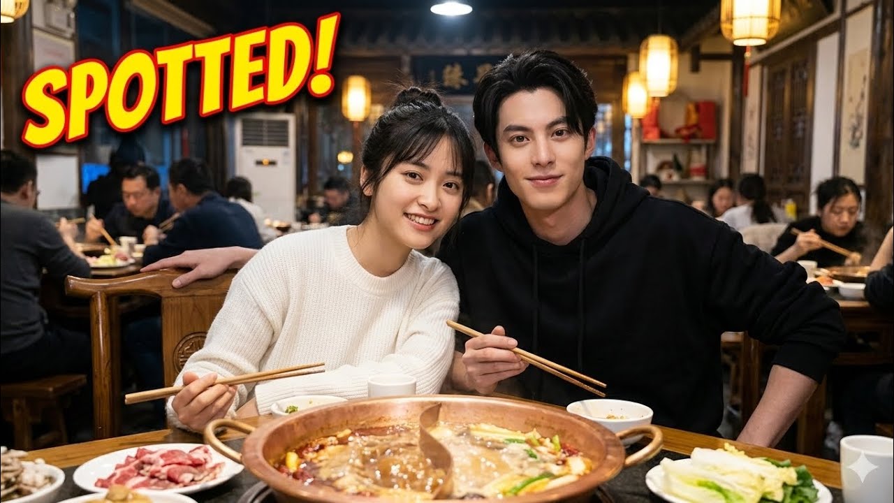 Dylan Wang and Shen Yue Spotted at Secret Late Night Hotpot Spot Together