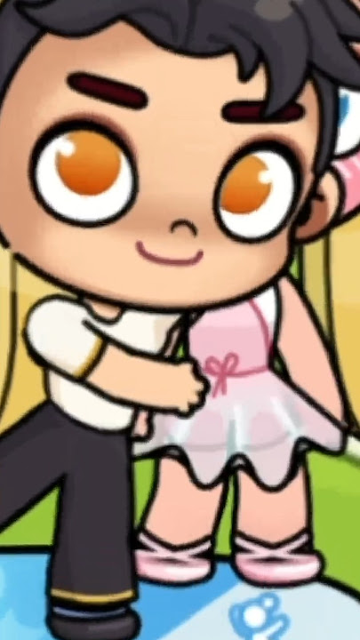 JAX IS JEALOUS! 😱💔WHEN THE BALLET BOY HOLDS NINA’S WAIST... 😮💔 #avatarworld  #tocaboca #shorts