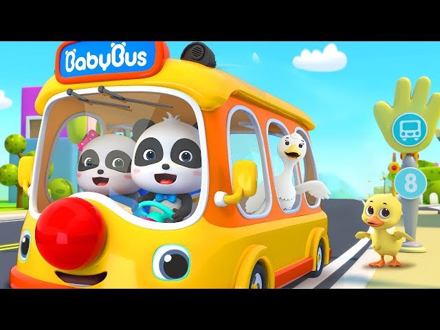 Wheels on the Bus | Bath Song, Playground Song | Nursery Rhymes | Kids Songs | For Kids | BabyBus class=