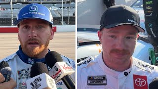 Chris Buescher and Tyler Reddick React to Darlington Scuffle