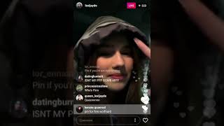 Alexis Jayde Burnett (2017-11-16) (Instagram Live Video)