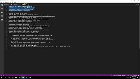 5 Minute Video Series - Episode 3 - Send Email in Android Project