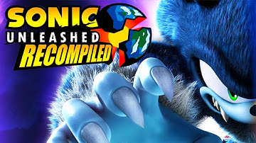 Sonic Unleashed Recompiled - Full Game + DLC Walkthrough