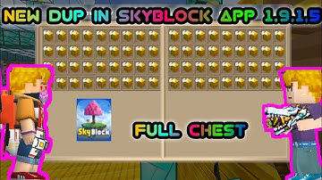 Found New Duplicate Glitch in the Skyblock(2.23.5) Blockman Go [2.23.5] #blockmango  #blockmangomods