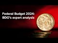 Webinar | Federal Budget 2024: the expert analysis