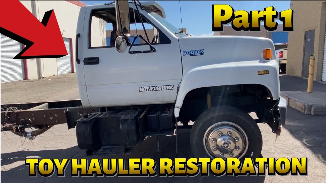 Toy Hauler Restoration Project Chevy