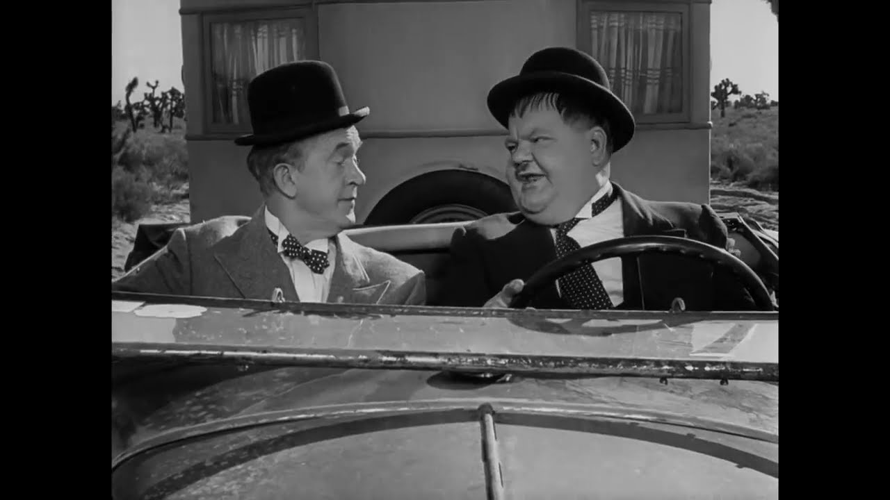 Laurel and Hardy in Way out West- full movie- HD