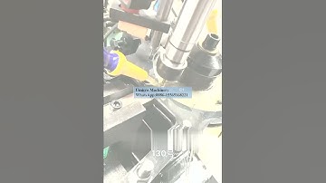 Round nut servo automatic tapping machine#servo standard automatic tapping machine