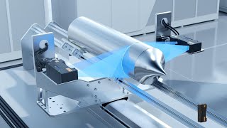 Silicon Rod Diameter Measurement with 3D Laser Profiler Sensor | SinceVision SRI7400