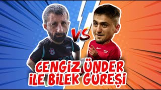 Futbolcu Cengiz Ünder ile bilek Güreşi yaptık. | Milli Takım | Mehmet Topal | Çağlar Söyüncü Resimi