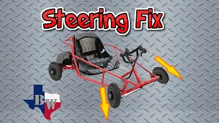 Fix bent steering rod on Razor Dune Buggy by Bubba's Workshop 257 views 1 year ago 3 minutes, 47 seconds