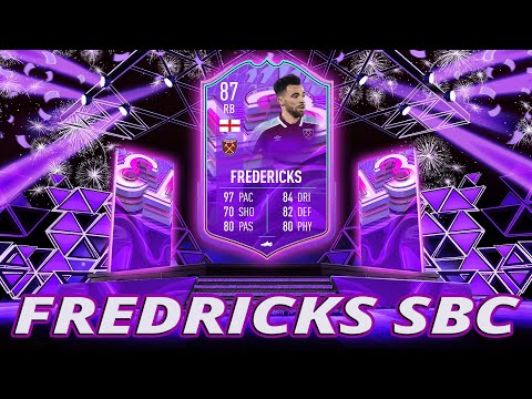 FIFA 22 FUT BIRTHDAY FREDERICKS SBC! (CHEAPEST SOLUTION - NO LOYALTY)