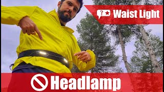 💡 Stop using a headlamp for Trail Running! Try waist Light | Nitecore UT05