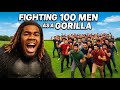 Fighting 100 Men As A Gorilla Fighting 100 Men As A Gorilla