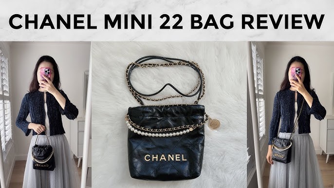 CHANEL 22 MINI UNBOXING, MOD SHOTS, WHAT FITS