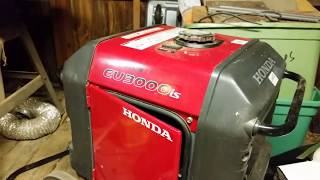 Honda eu3000is Generator carb economy mode gap