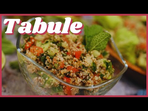 Tabbouleh: fresh, easy and healthy salad recipe