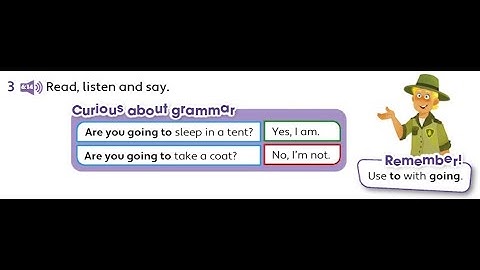 Unit 6 - PB pg. 67 - activity 3 - Read, listen and say. Grammar.