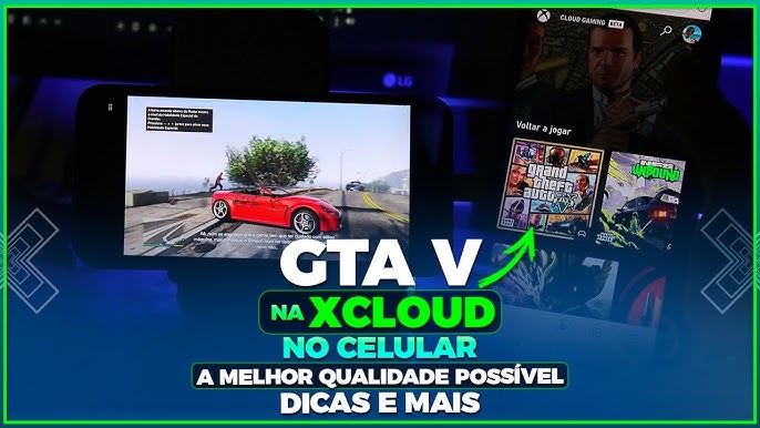 Como jogar GTA 5 no seu celular, TV ou PC fraco. #xbox #gamepass