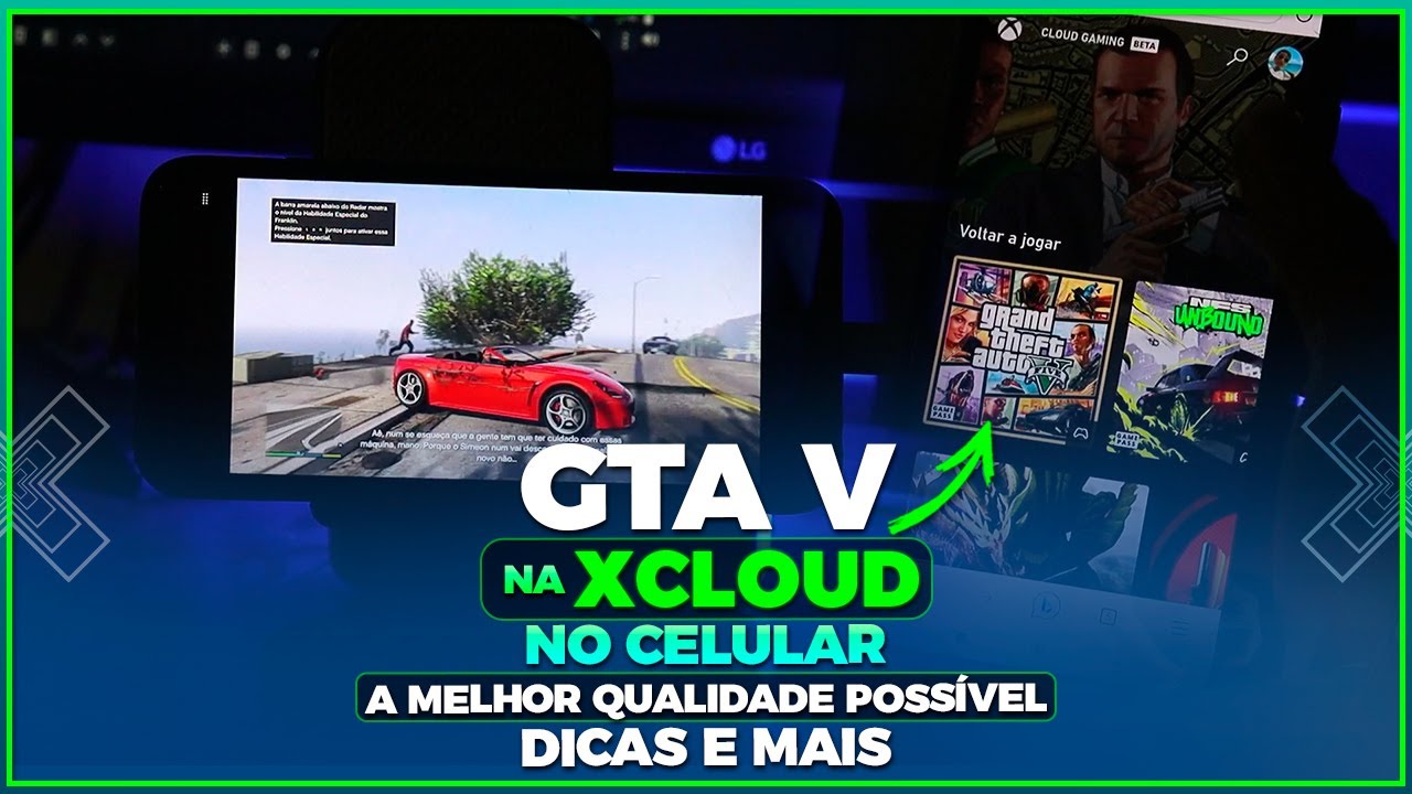 Jogando GTA 5 na Nuvem - Sem Vídeo Game [Xcloud Gamepass] 