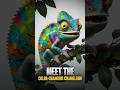 This Chameleon's Eyes Move BACKWARDS 🦎 #wildlife #shorts