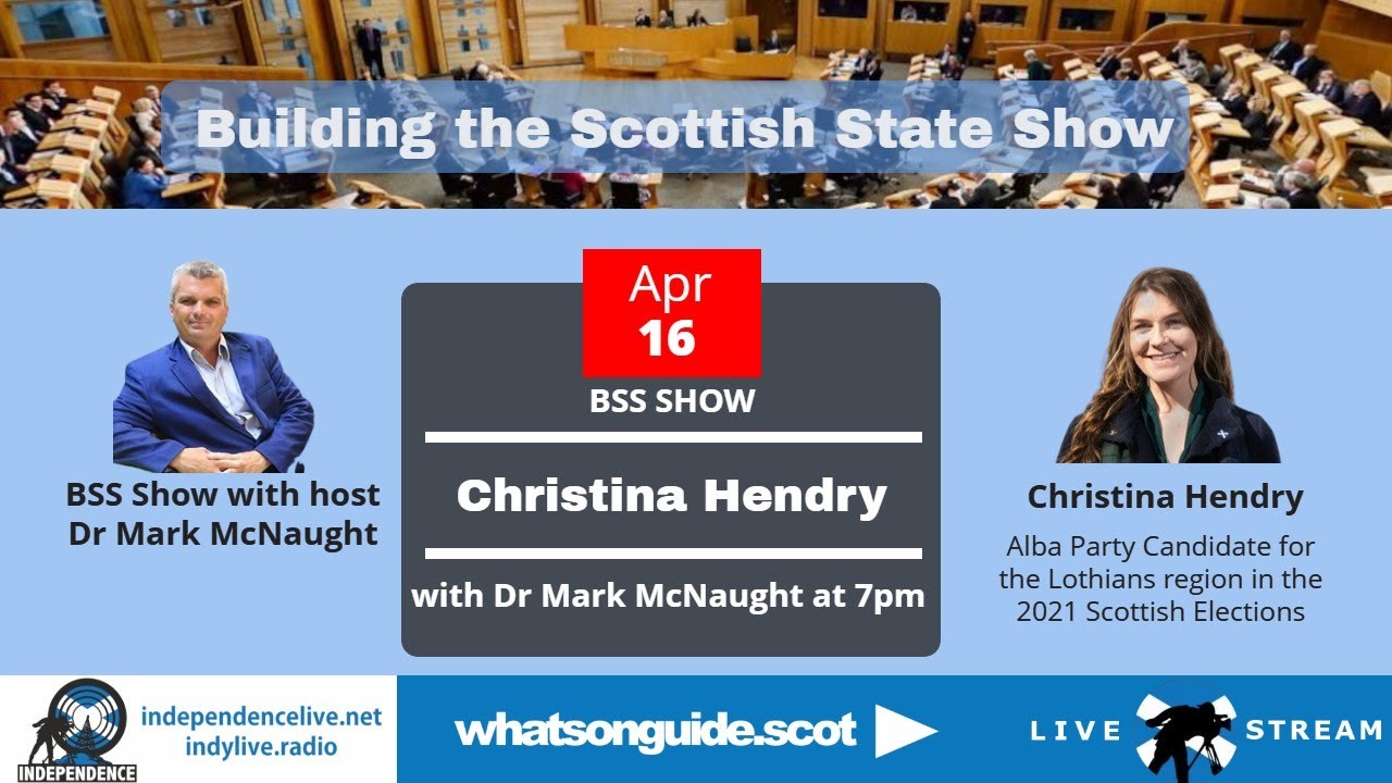 BSS Show - Dr Mark McNaught interviewing Christina Hendry #BSShow