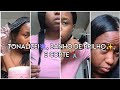 TONALIZANDO O CABELO, PRETO AZULADO, CORTE EM U SOZINHA