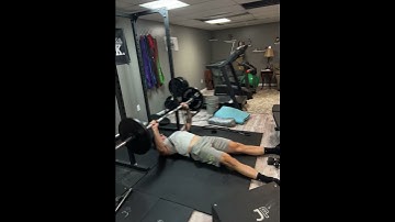 Banded Floor Press Dynamic Effort
