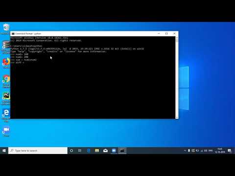Python immediate mode - Malayalam
