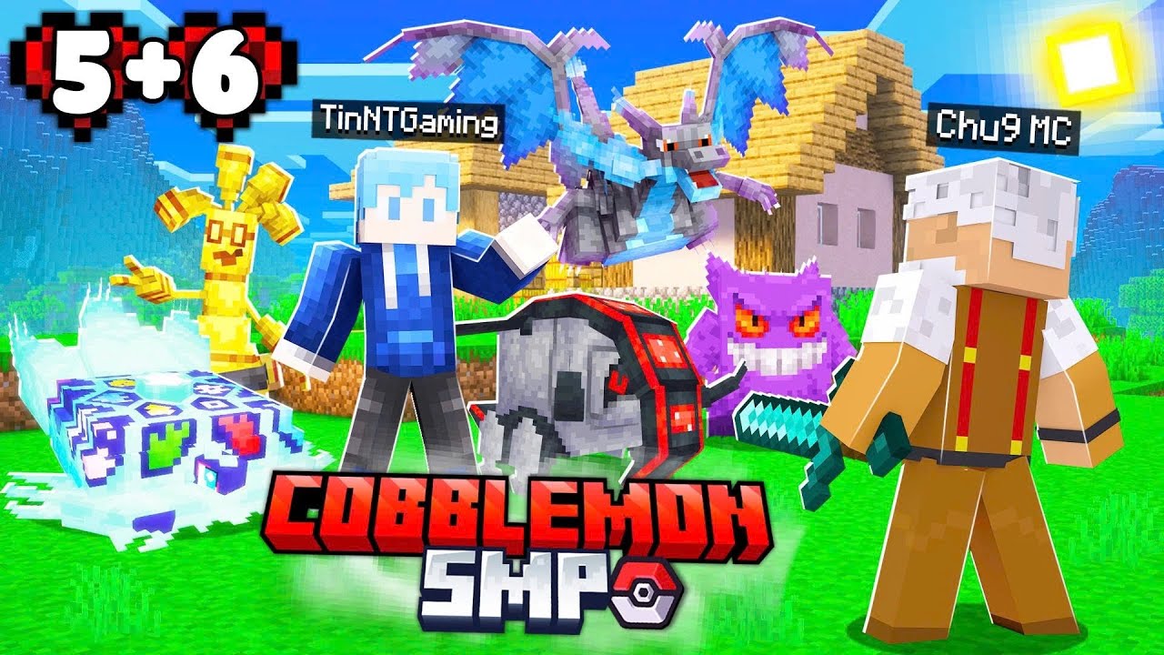 MINECRAFT COBBLEMON SMP * TẬP 5 + 6 | CHÚ 9 THÁCH ĐẤU TÍN NT TRANH DÀNH ...