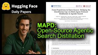 MAPD: Open-Source Agentic Search Distillation