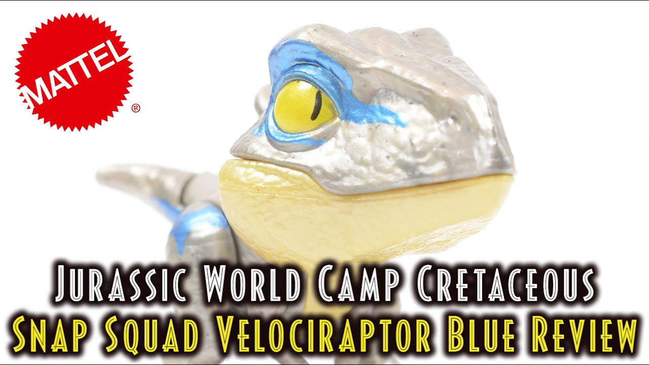 Snap Squad Jurassic World Bleu Velociraptor Snap Squad Jurassic World Bleu Velociraptor