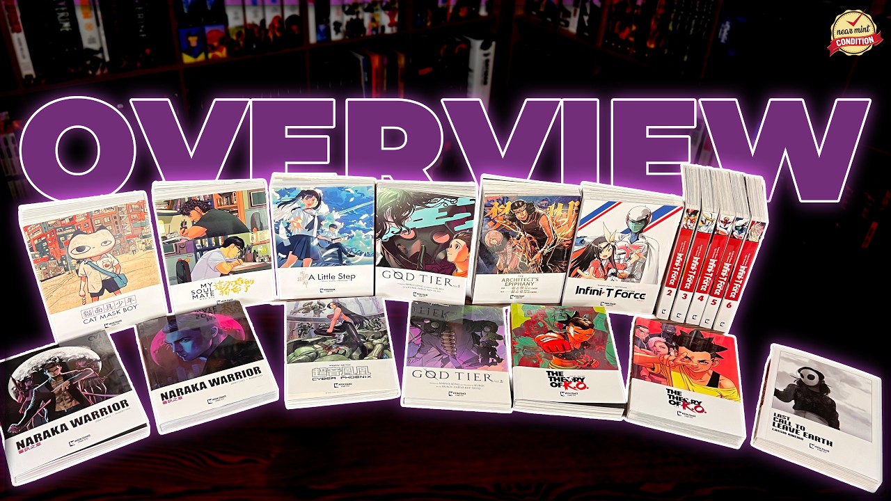 Nakama Press Manga Overview! Cyber Phoenix | Infini-T Force | Last
