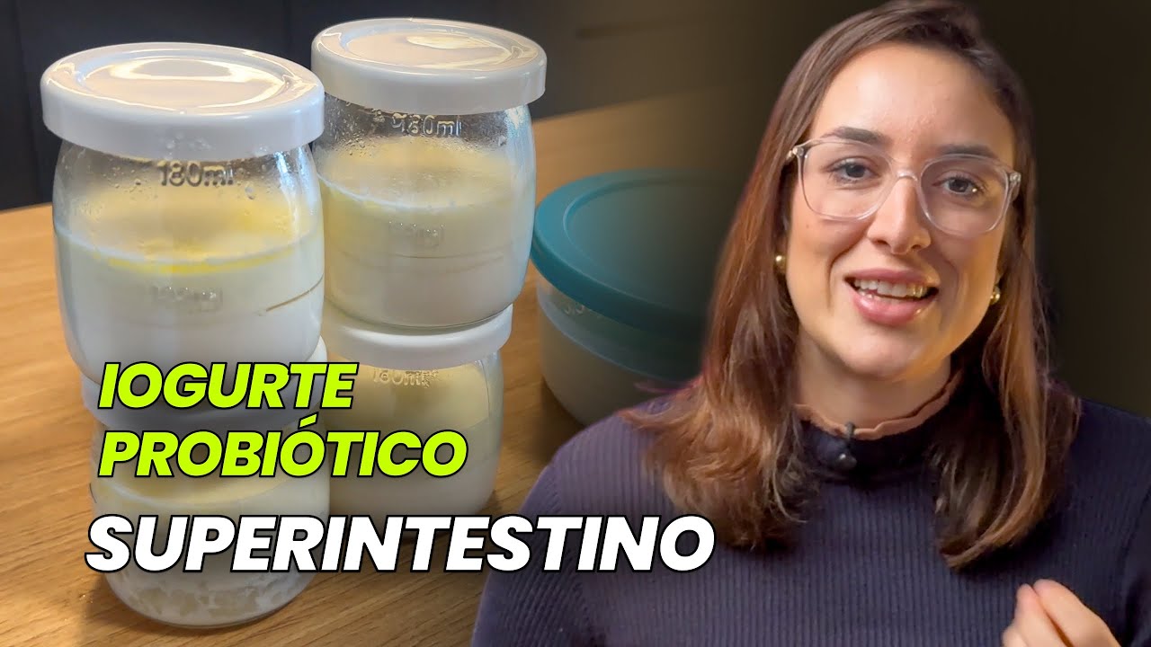 Como Fazer Iogurte com Probiótico do Livro Superintestino