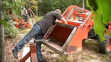 how to make a bucket receiver hitch