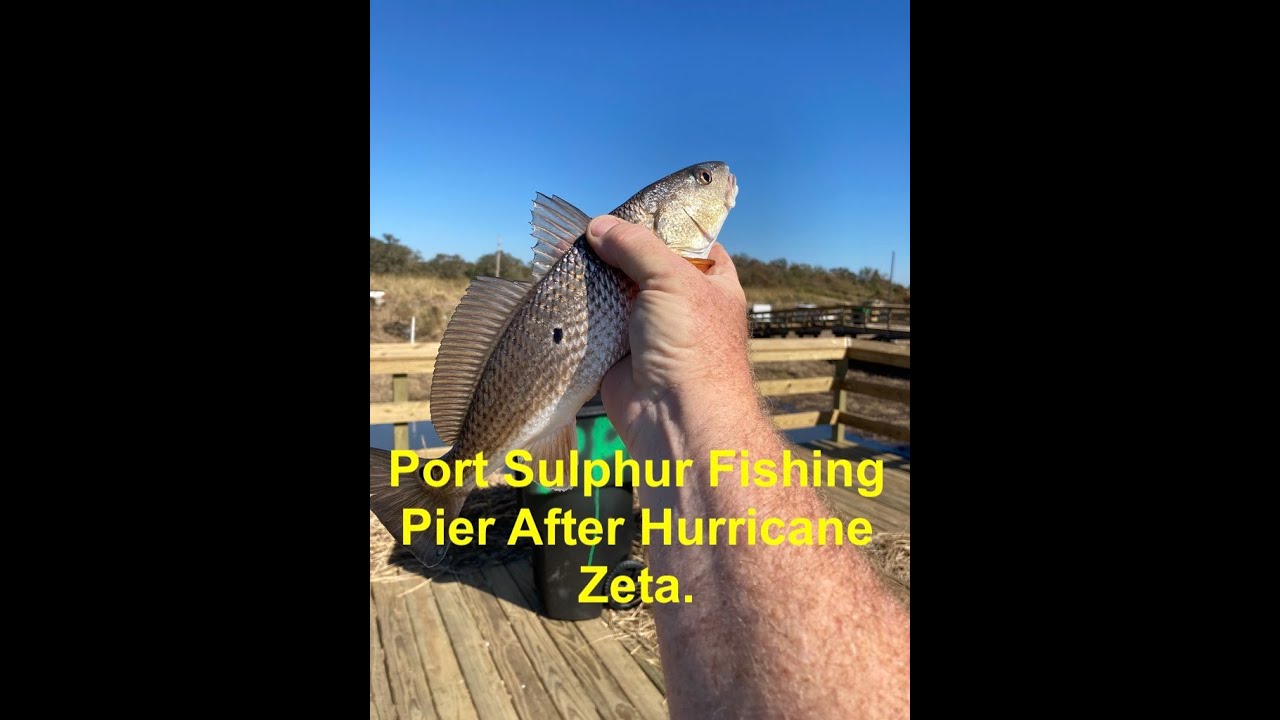 Port Sulphur Fishing Pier After Hurricane Zeta YouTube