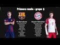 SPFL - //BARCELONA vs BAYERN MUNICH// - Torneo Estelar - Primera ronda - grupo G