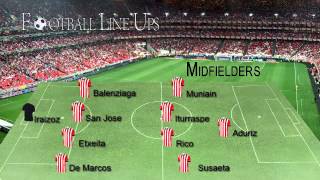 Shakhtar Donetsk 0-1 Athletic Bilbao (Athletic Starting Lineup) Champions League 2014/2015