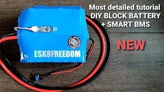Most detailed battery build tutorial. Block battery.