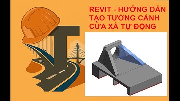 REVIT - Hướng dẫn tạo tường cánh cửa xả tự động #revit #bim #tkxtools